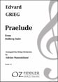 Praelude Orchestra sheet music cover